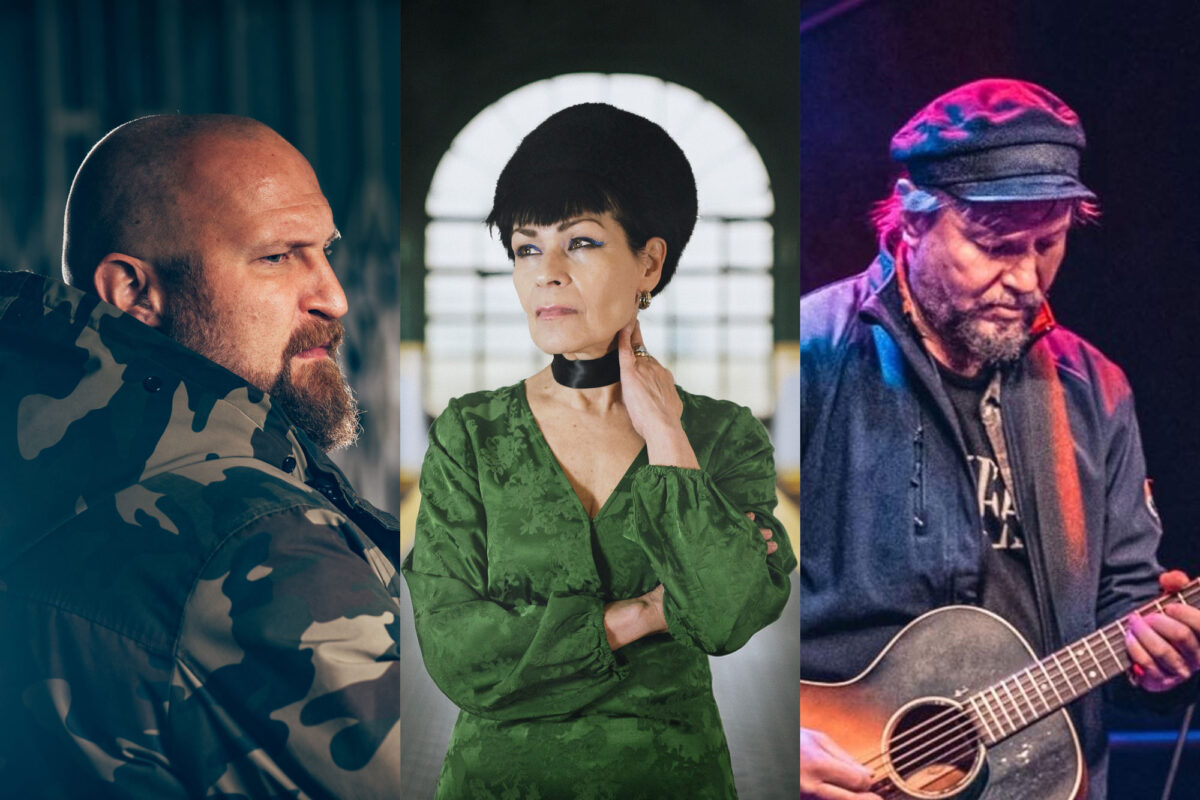 Haavemaa. Karri "Paleface" Miettinen, Aija Puurtinen ja Pauli Hanhiniemi.