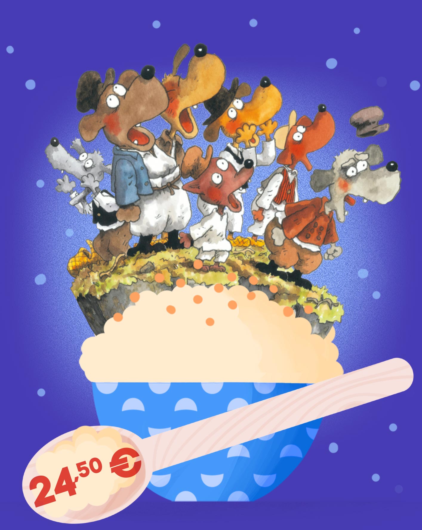 Seitsemän koiraveljestä Puurohintaan