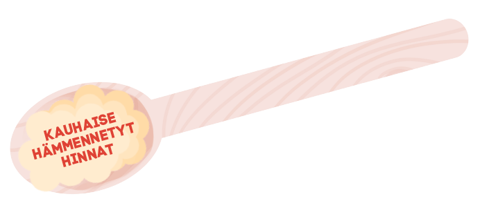 Kauhaise hämmennetyt hinnat